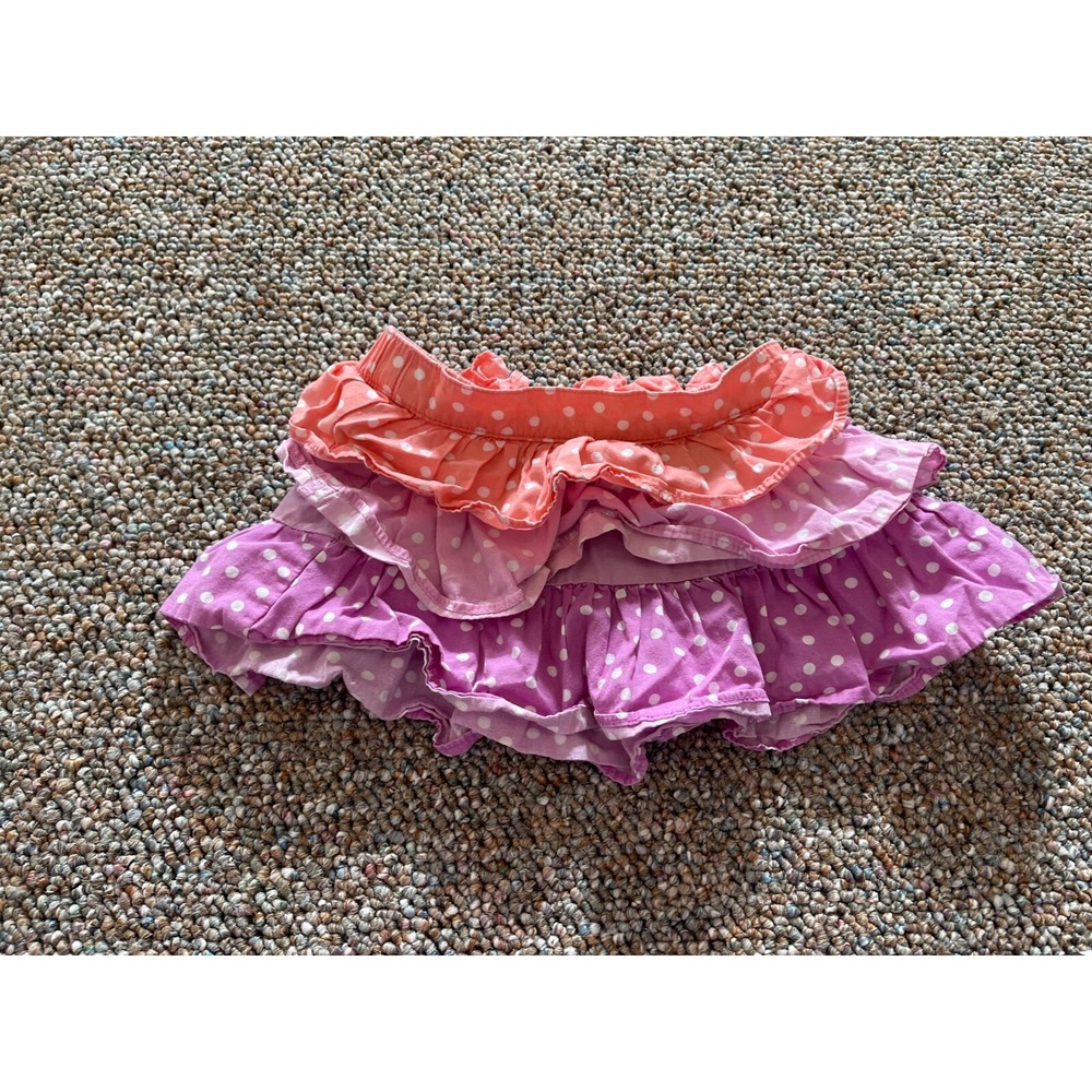 Gymboree Girls Tiered Spotted Mini Skirt 6-12M